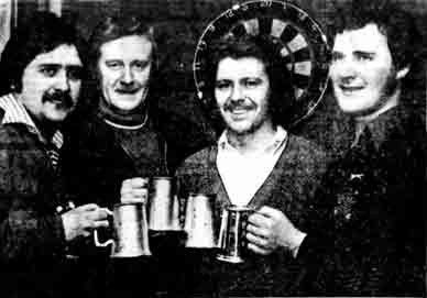 Girnin Gates Darts Team 1978